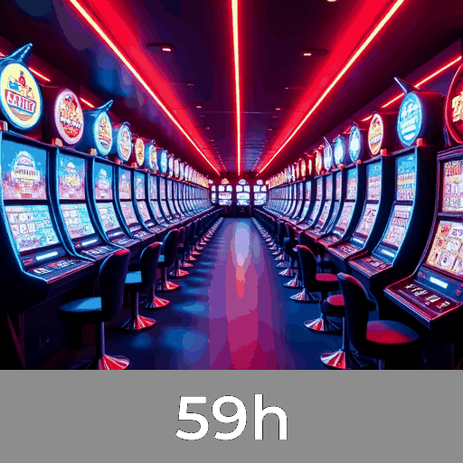 59h: Slots com Jackpots, Jogos de Mesa e Dealers ao Vivo